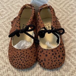 NEW Baby Gap Leopard Print Shoes 3-6M